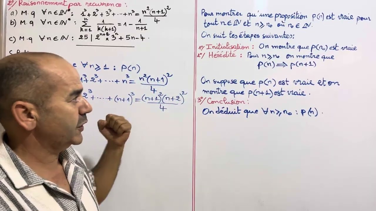 Raisonnement par récurrence (partie 1 )