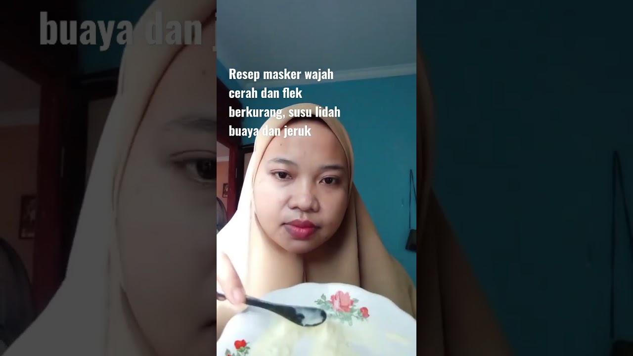 #Resep masker wajah menjadi cerah, flek berkurang#homemade#maskerorganic#maskerkecantikan