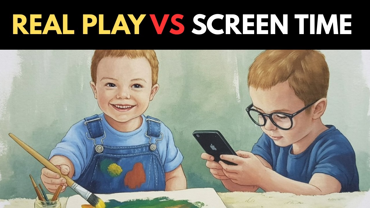 Screen Time vs  Real Play Why Kids Are Losing Imagination