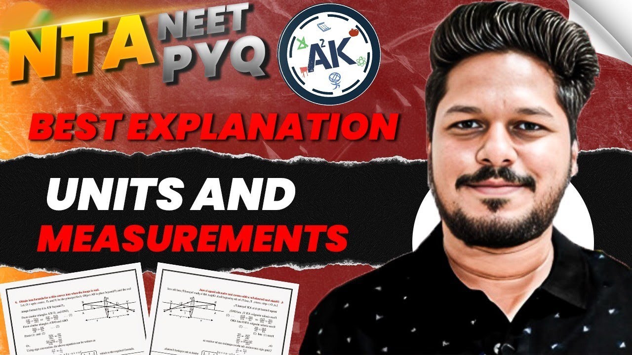Units and Measurements  PYQ  Most imp Questions  Topic wise Series  NEET 2025