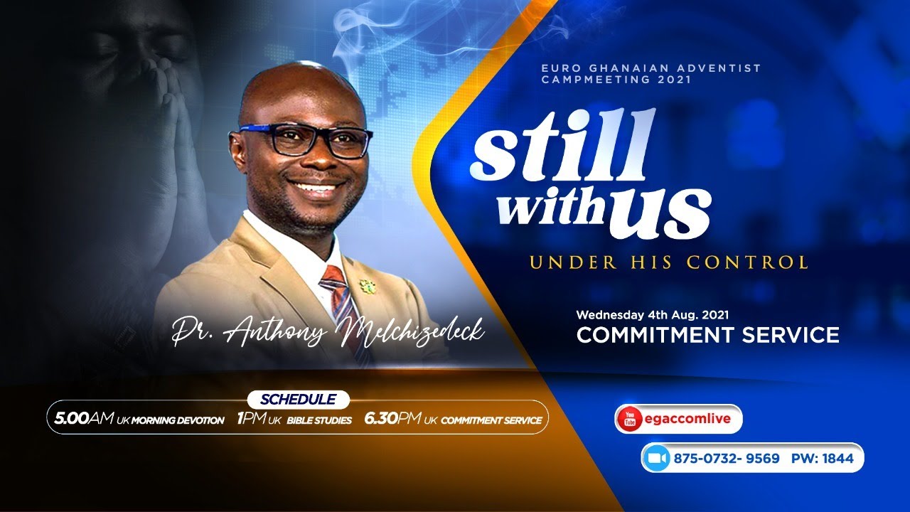 Pr. Anthony Melchizedeck: Under His Control