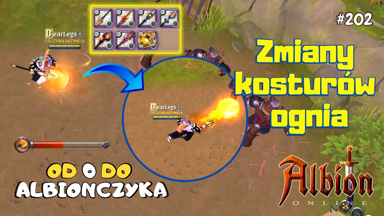Zmiany kosturów ognia - Albion Online - Od 0 do Albiończyka #202
