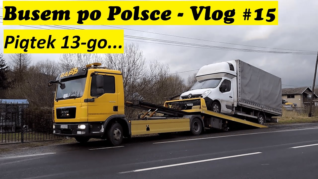 Piątek 13-go...na Dolnym Śląsku - BUSEM PO POLSCE - VLOG #15