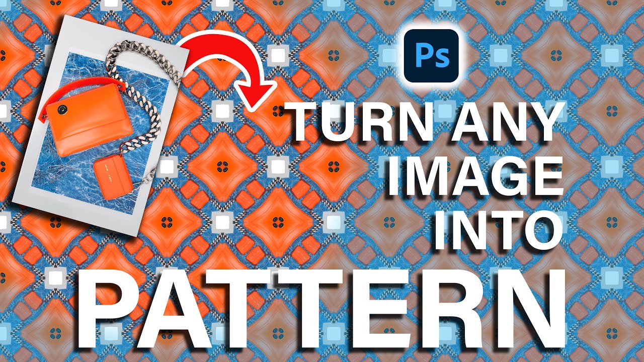 Create Pattern from Image In PHOTOSHOP
