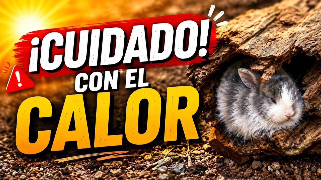 EL CALOR LOS MATA 🐰☀️ | Heat Can Kill Rabbits
