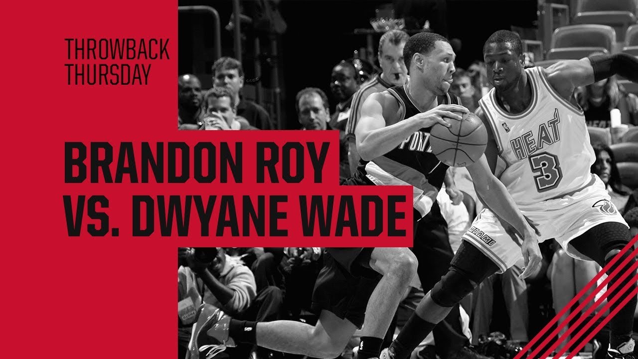 Throwback: Brandon Roy scores 16 in the fourth in battle with Dwyane Wade