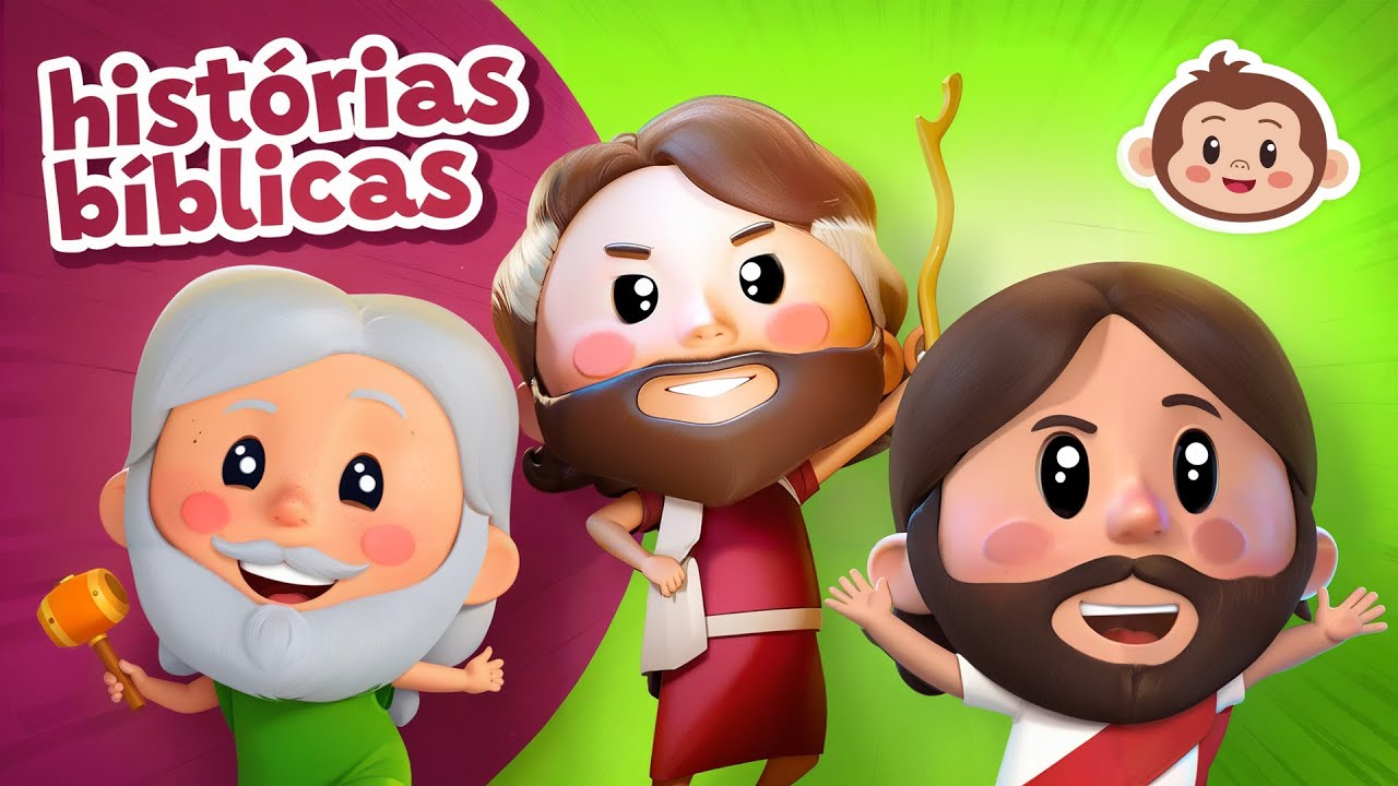 Maratona de músicas Bíblicas para Dançar e se Divertir (Jesus, Noé, Moisés e mais)