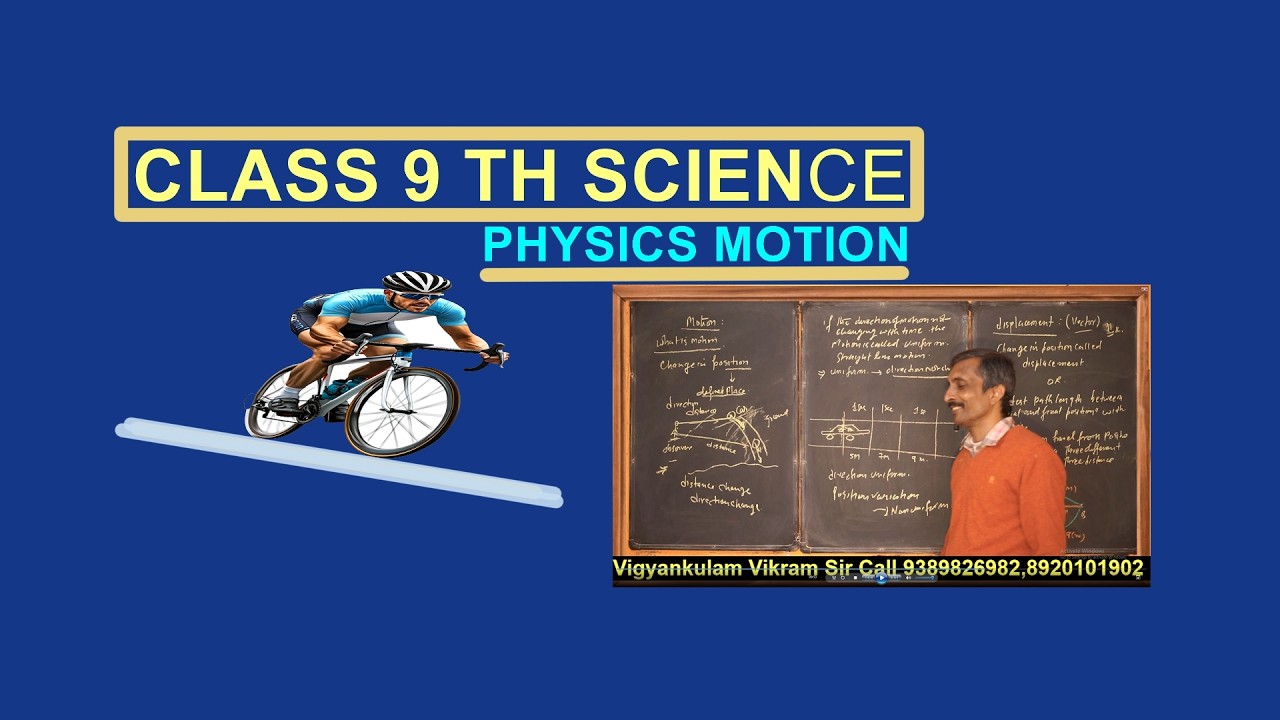 CLASS 9 SCIENCE PHYSICS || MOTION || POSITION AND DISPLACEMENT || NCERT BASIC || LEC [ PHY09012026 ]