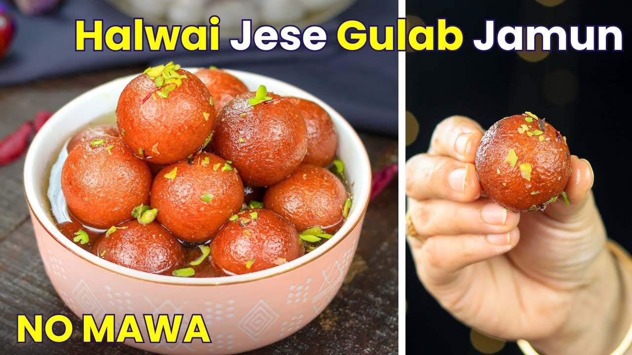 1 बार ऐसे बना लिया तो Market Se Gulab Jamun Lena Band! 😍 | No Mawa Instant Sweet Recipe