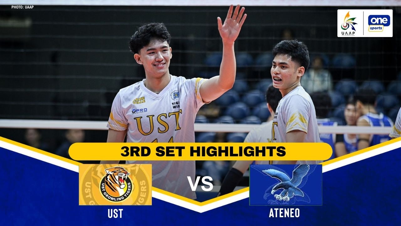 UST vs ATENEO | SET 3 HIGHLIGHTS | UAAP SEASON 88 MEN&rsquo;S VOLLEYBALL | MAR 21, 2026