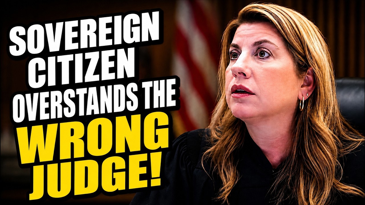 Sovereign Citizen Defies a Direct Court Order &mdash; Judge West Keeps Her Promise