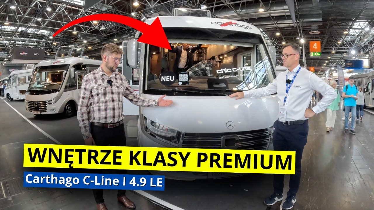 Perfekcyjny kamper na zimę! Carthago C-Line
