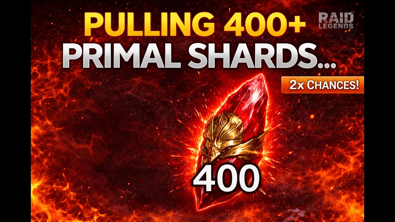 PULLING 400 PRIMAL SHARDS...  Raid Shadow Legends 7th Anniversary 2x
