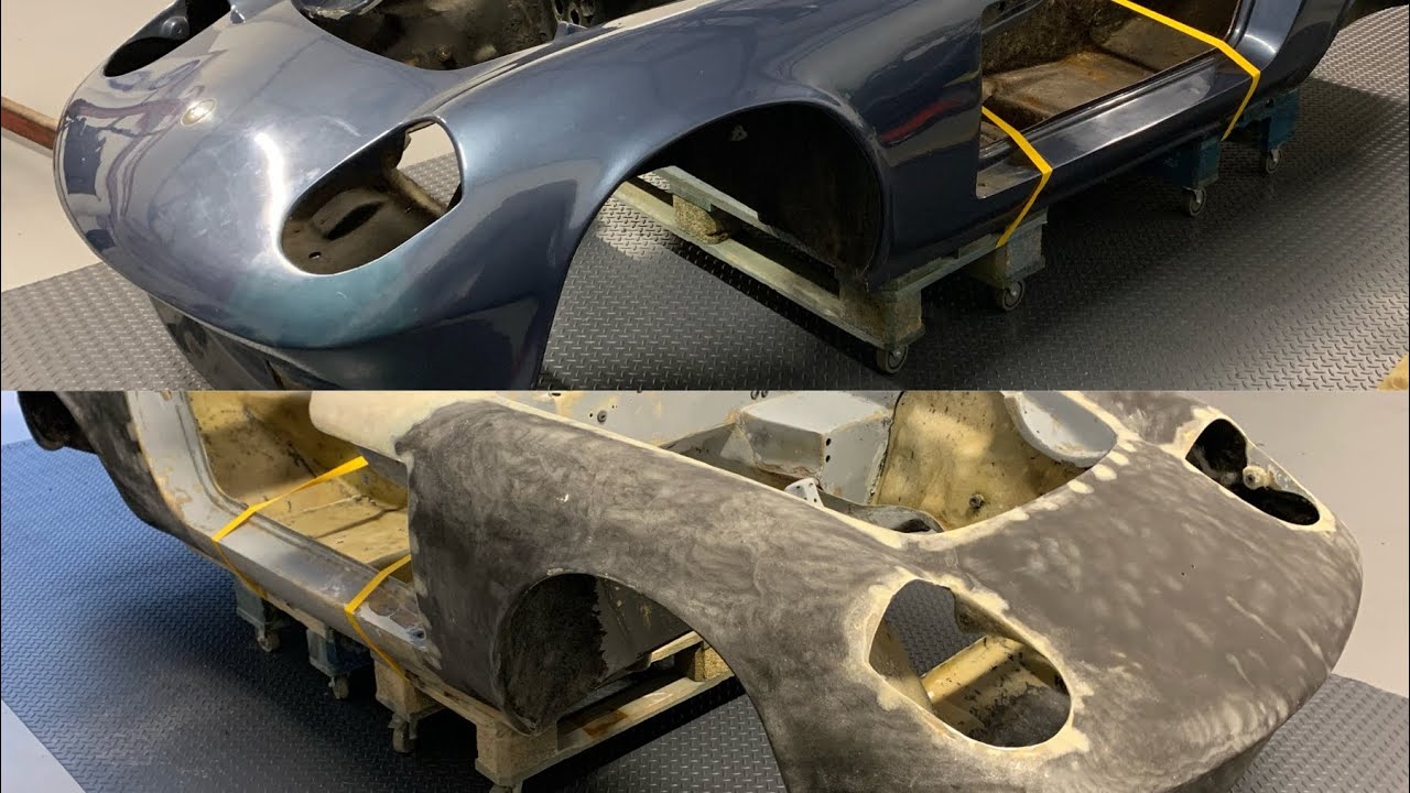 Lotus Elan S4 - Blasted Bodyshell