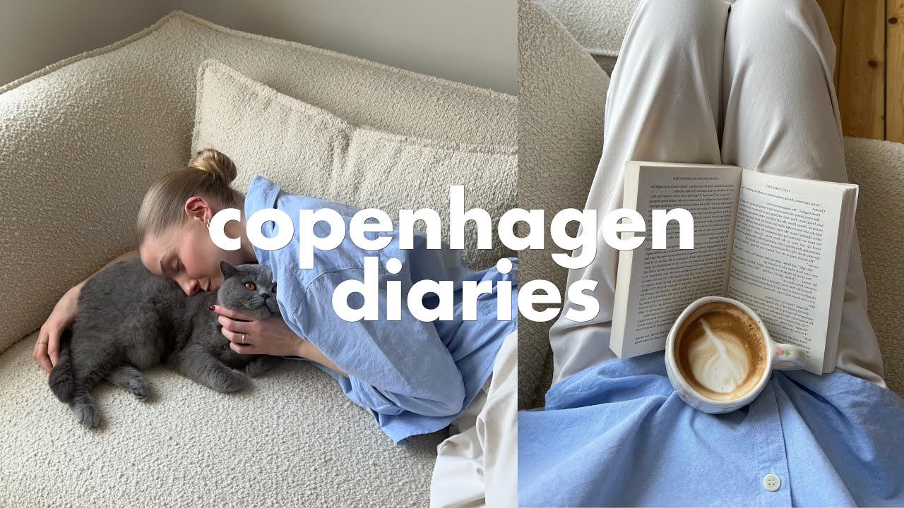 copenhagen diaries | new sofa, vanity setup & pistachio pasta