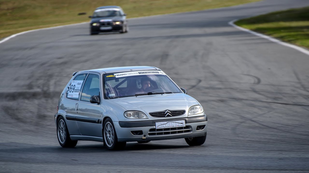 TPTD action, overtaking and frustration mix.. / saxo vts on track day