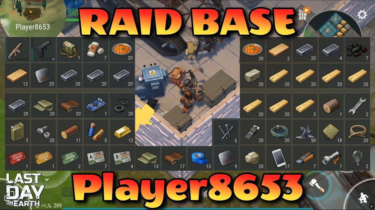 LDOE Raid Base Player 8653
