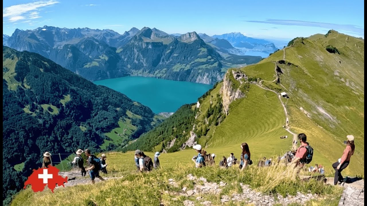 Hiking trail with stunning views in Switzerland | Klingenstock to Fronalpstock