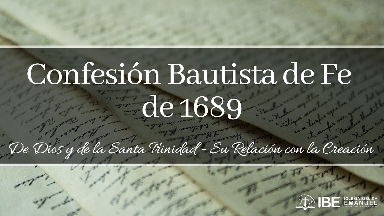 11. CFL-1689: De Dios y de la Santa Trinidad - Su Relaci&oacute;n con la creaci&oacute;n | Hno John Campozano