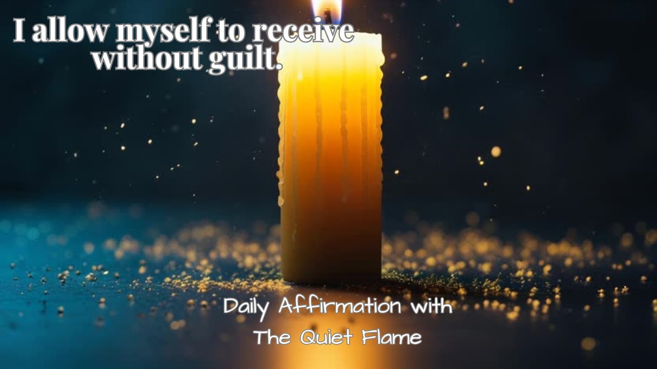 I allow myself to receive without guilt.