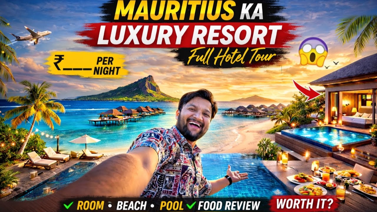 Mauritius ka Ye Luxury Resort Sach Me Itna Mehenga Hai? 😱 | Full Hotel Tour | Complete Resort Review