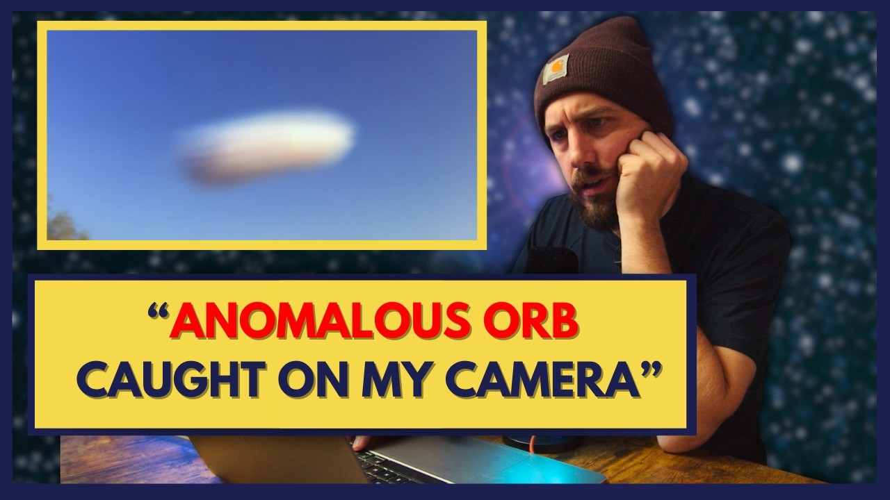 Anomalous Artifact flies past my Camera in Downtown NYC