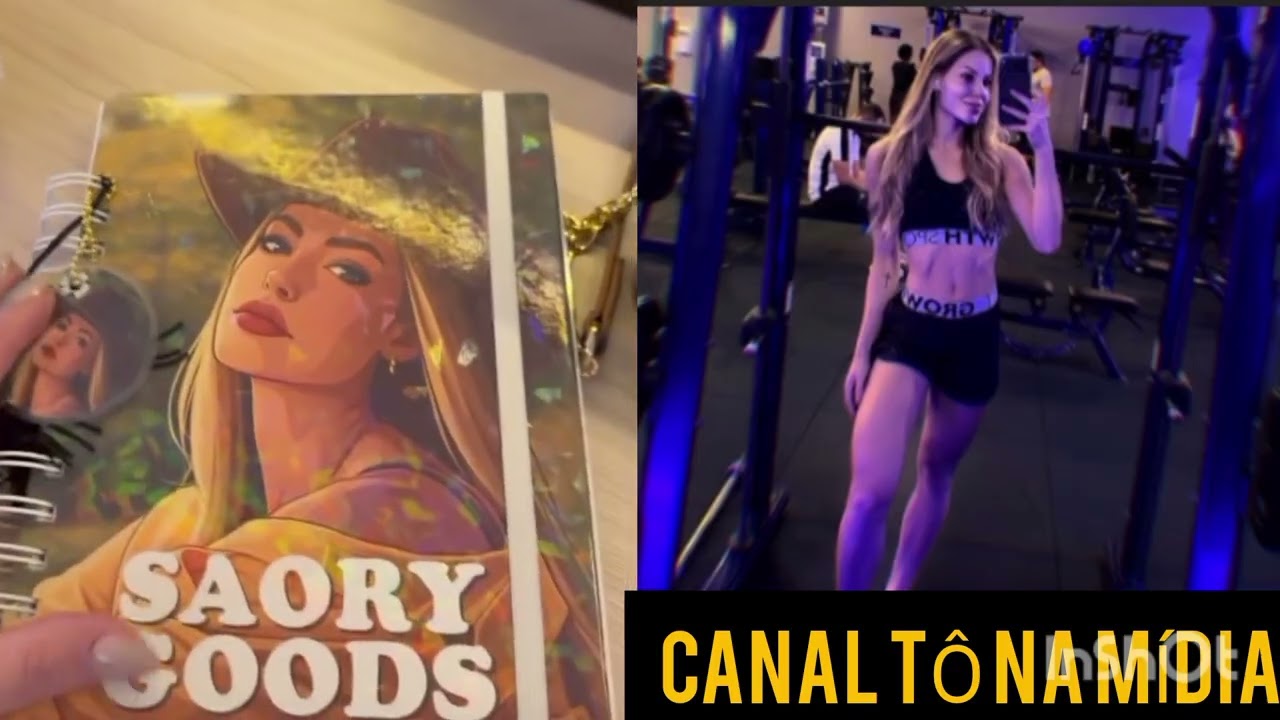 SAORY COMPARTILHA OS PRESENTES QUE OS FÃS CONTINUAM MANDANDO PRA ELA E DUDU