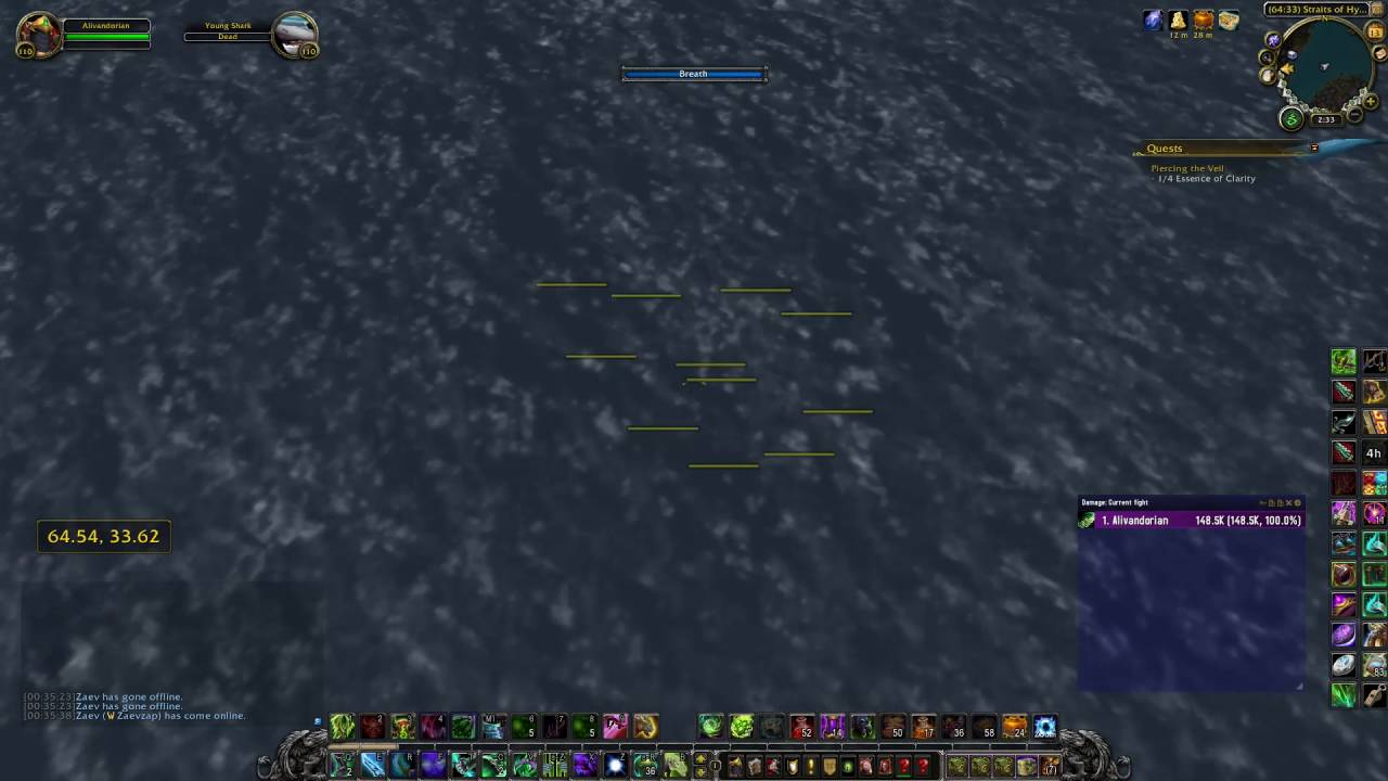 Hydrannon Shaman Mini game WoW Stormheim