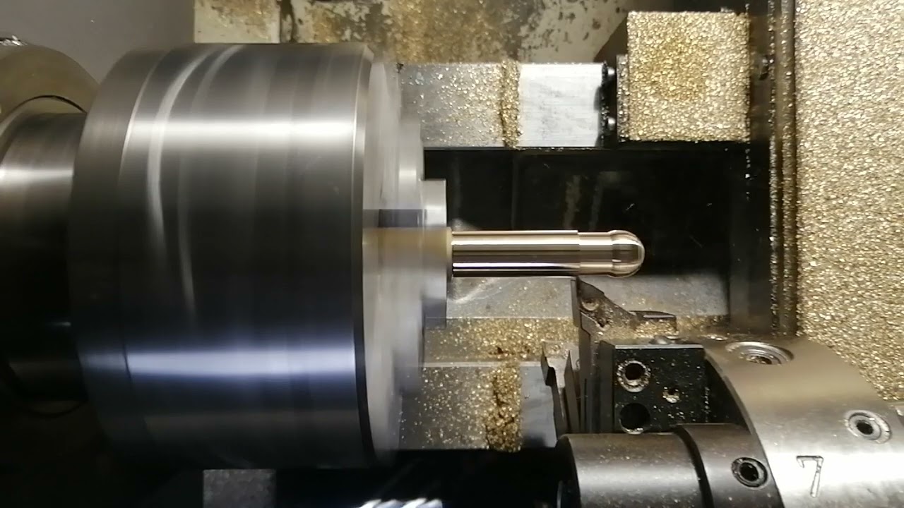 Messing Sechskant SW17 Kontur drehen