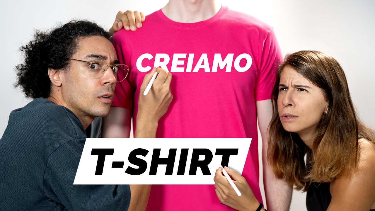 Puoi DISEGNARE... una T-SHIRT? 🐸