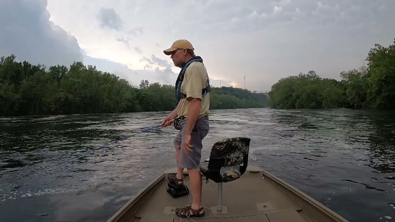 Taneycomo White Bite    Flood Gates, May 8, 2024
