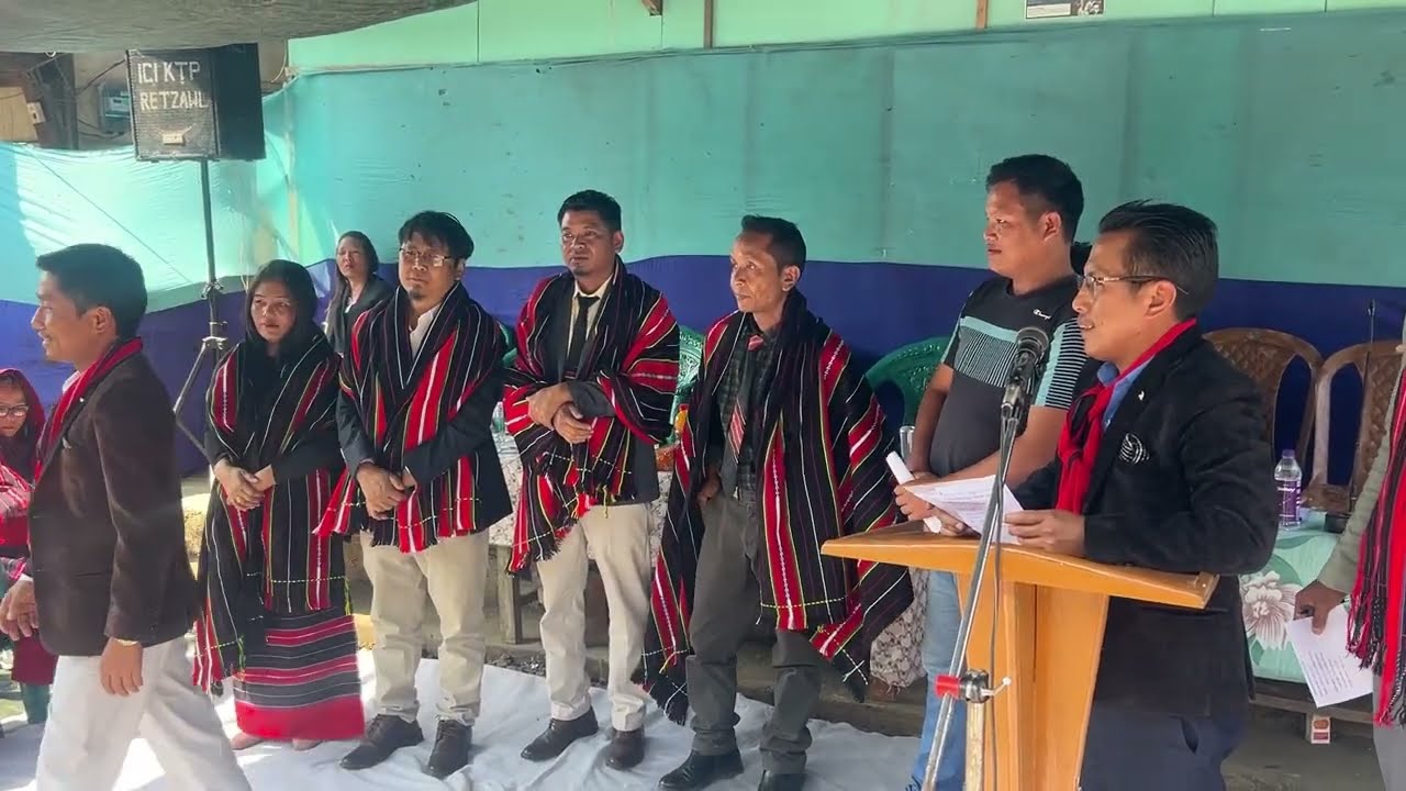 HMAR  WELFARE COUNCIL officials celebration at ZAWLKHAWPUI 