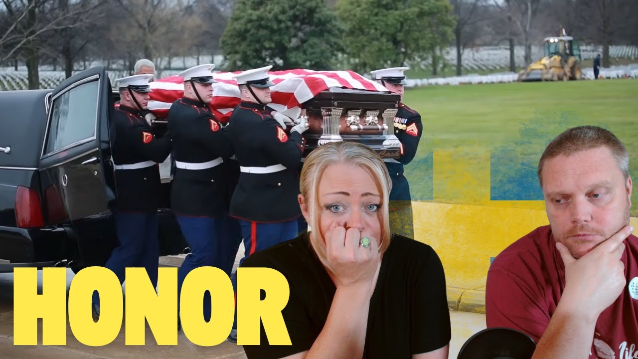 Marine Corps Body Bearers | The Last To Let You Down (Swedish couple reacts)