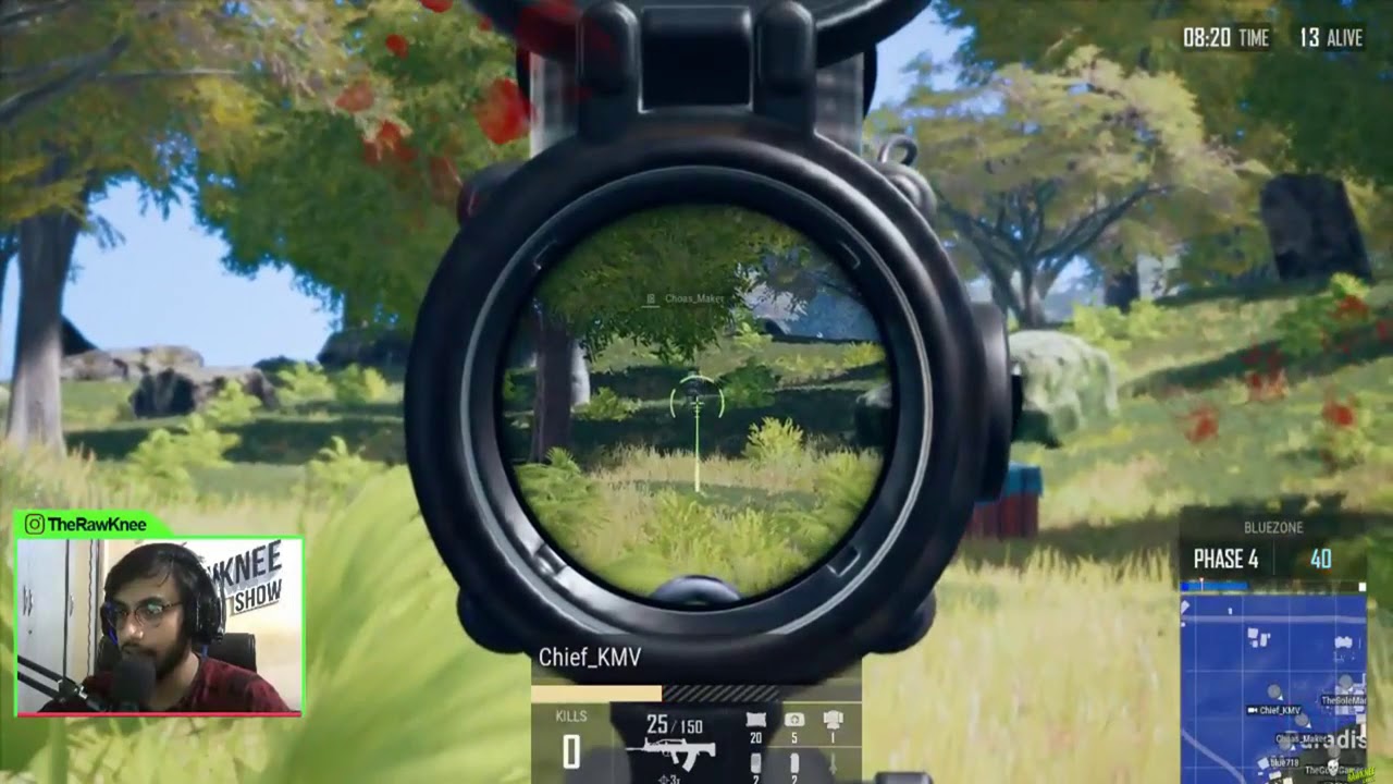 TheGoanGamer Wins PUBG Custom Solo on The Rawknee Games