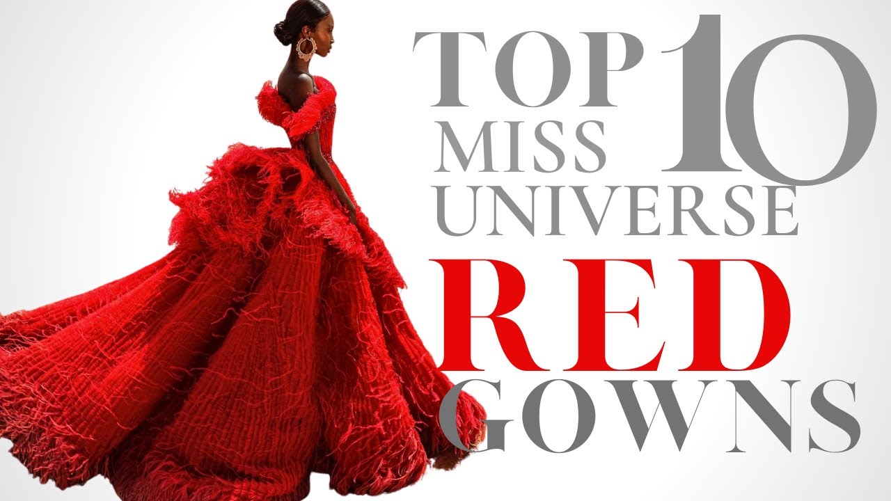 WOW! Miss Universe Best Red Gowns! Top 10