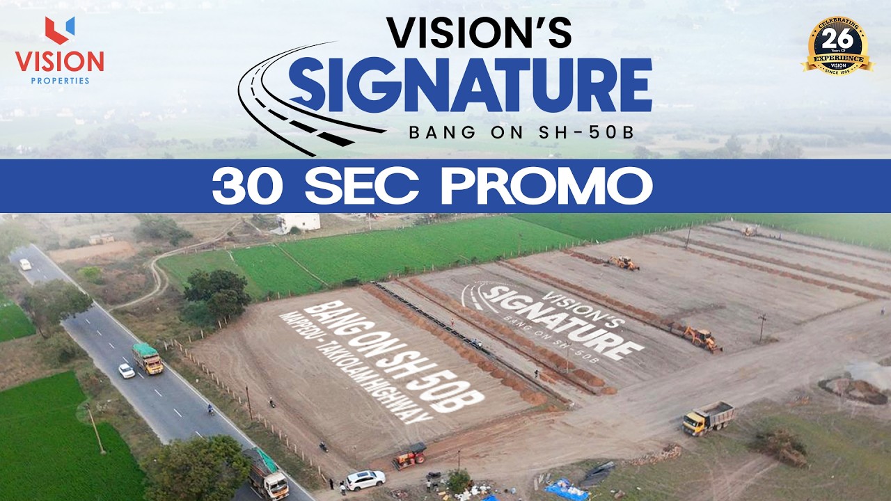 Vision's Signature | Villa Plots Near Parandhur | Bang On Highway | Vision Properties
