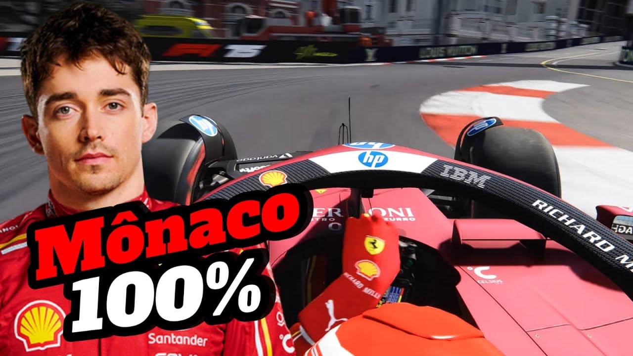 FORMULA 1 2025 - GP M&Ocirc;NACO 100%!! (G29 FORMULA WHEEL)