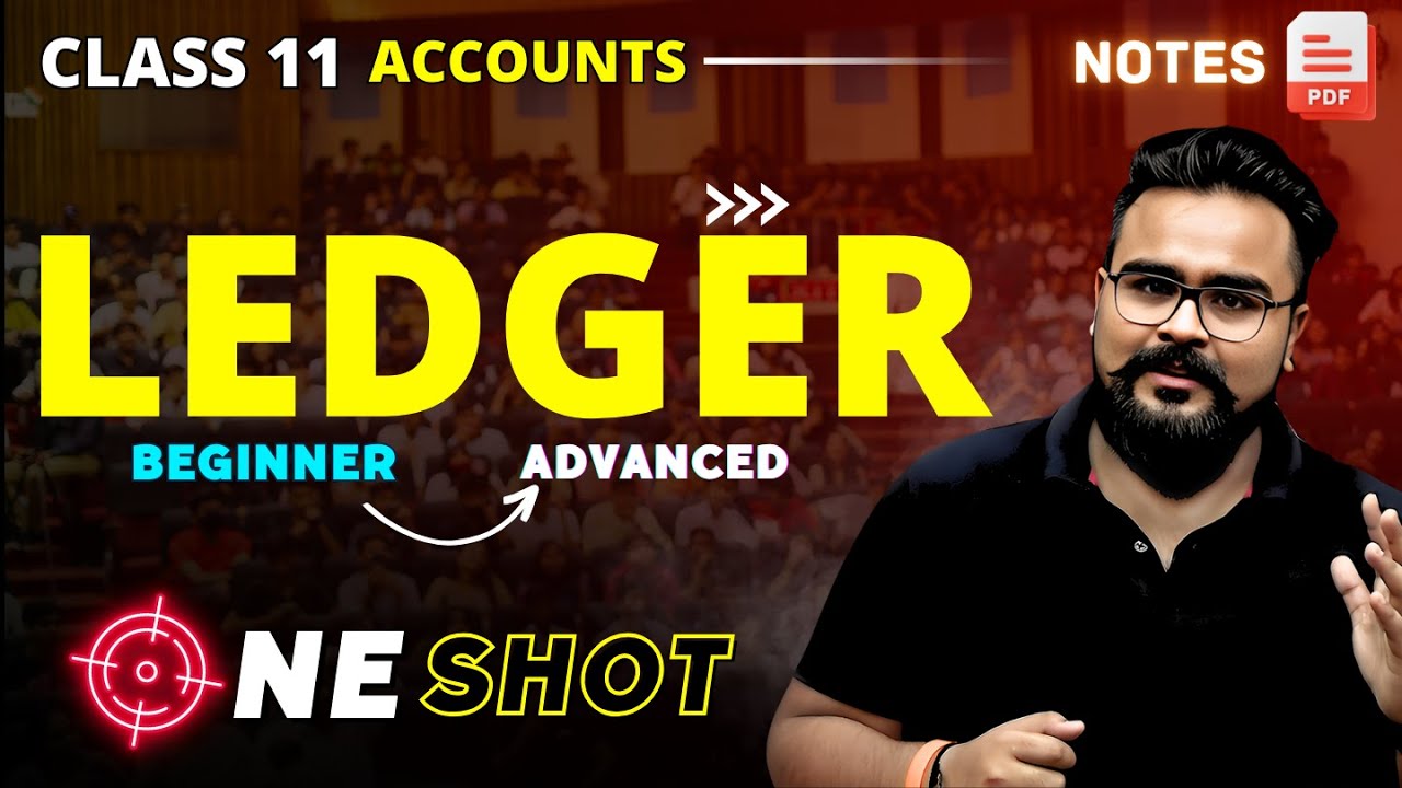 Ledger Posting Class 11 ONE SHOT Accounts | Gaurav Jain