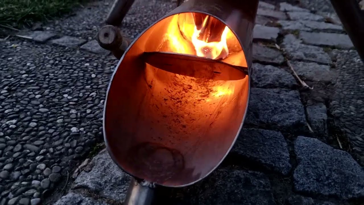 Rocket Stove Table Diy build