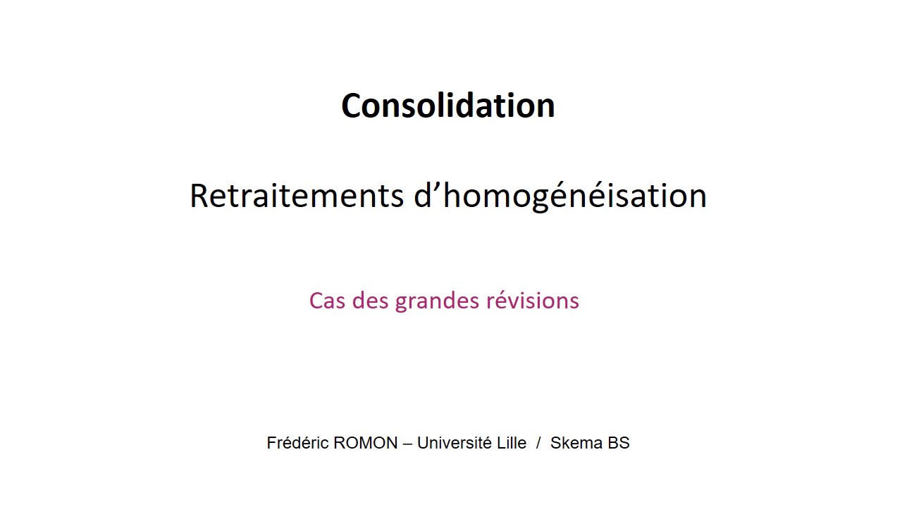 grandes révisions