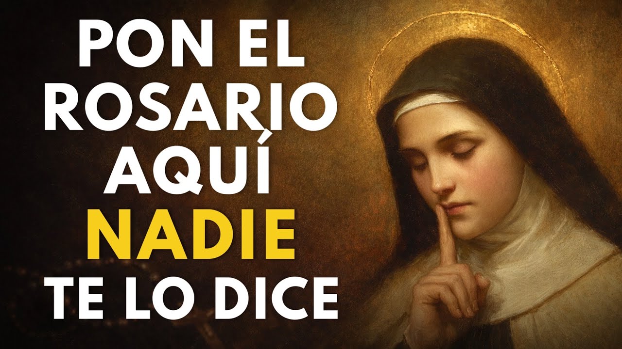 EL SECRETO DE SANTA TERESA: COLOCA EL ROSARIO EN ESTE LUGAR Y TU HOGAR SERÁ BENDECIDO