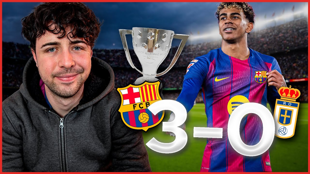 El BARÇA GANA 3-0 al REAL OVIEDO en LaLiga - Pops FC