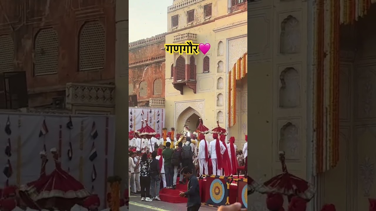 Jaipur Gangaur festival #Gangaur #GangoGeet #JaipurGango #Tradition #Rajasthan #Jaipur #Festival