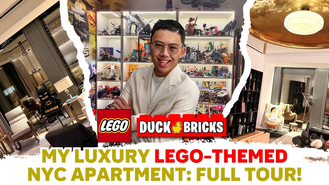 Экскурсия по моей роскошной квартире в Нью-Йорке в стиле LEGO!
