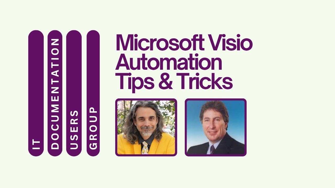 ITDUG: Microsoft Visio Automation Tips & Tricks ft. David Cuthbertson (PT 2/2)