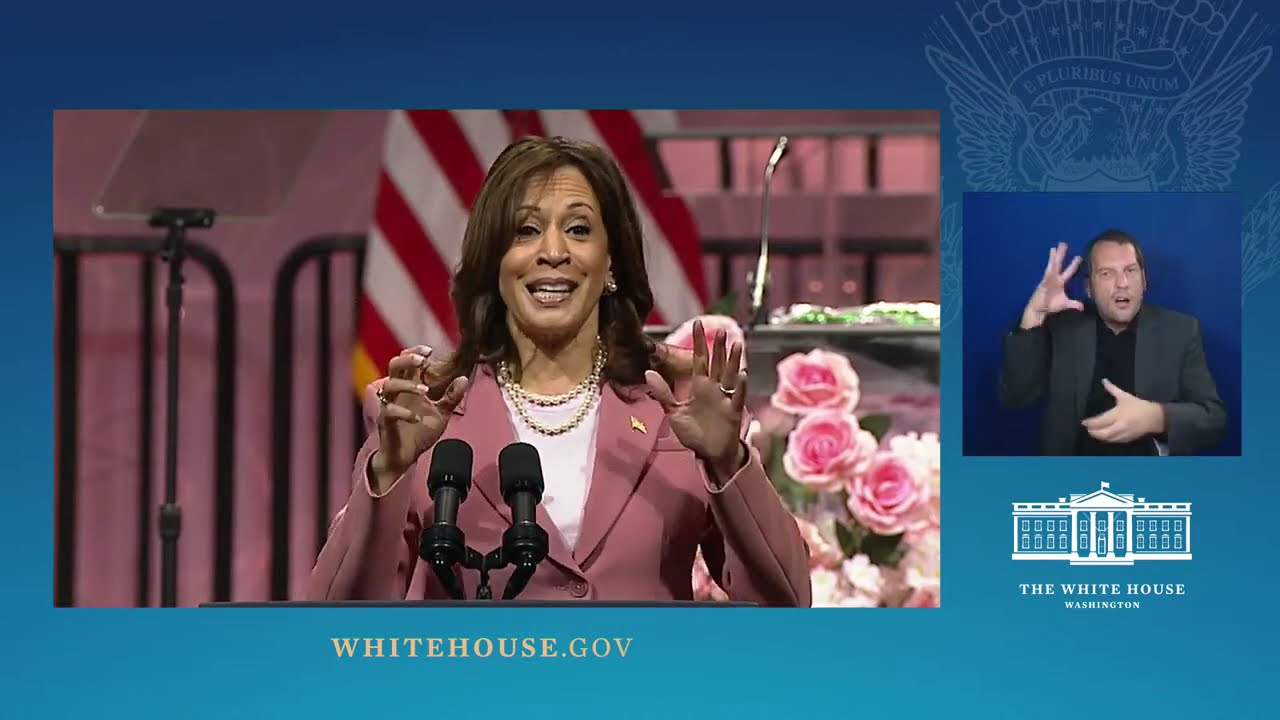 Vice President Harris Delivers a Keynote Speech During Alpha Kappa Alpha Sorority, Inc.’s 71st Boulé