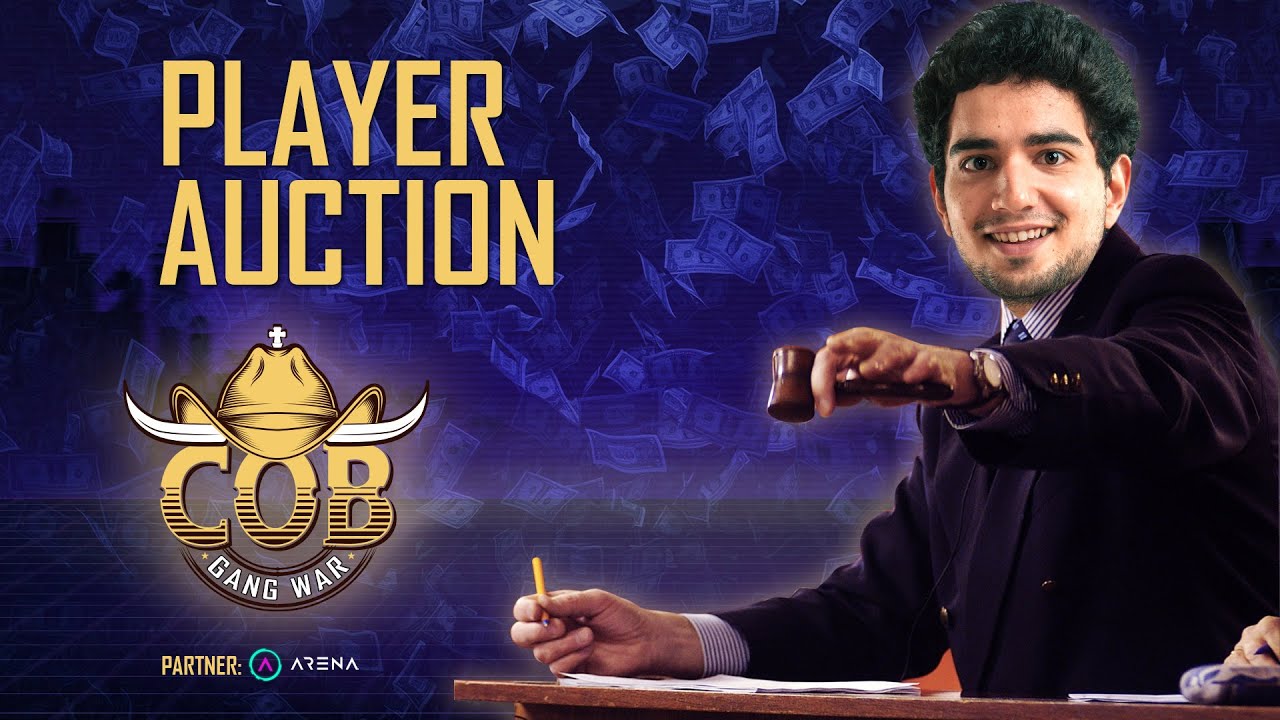 COB GANGWAR AUCTIONS ft. Tanmay, Suhani, Joel, Abish, Vaibhav and Biswa