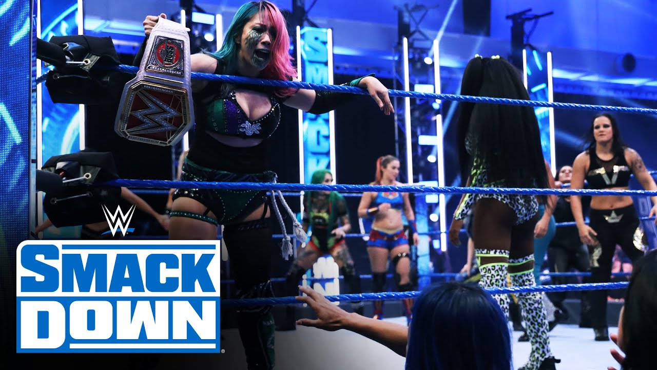 Asuka crashes Women&rsquo;s Triple Brand Battle Royal: SmackDown, August 14, 2020