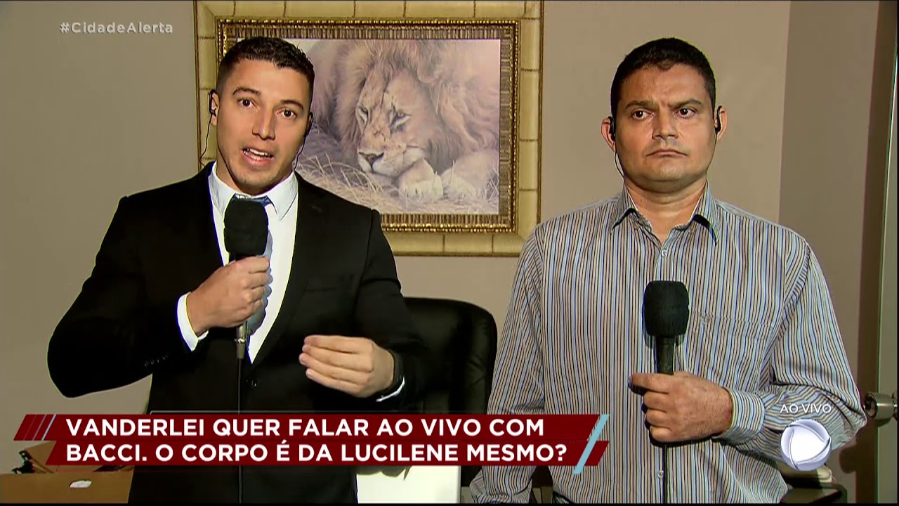 Caso Lucilene: Vanderlei fala ao vivo sobre corpo que pode ser de empresária