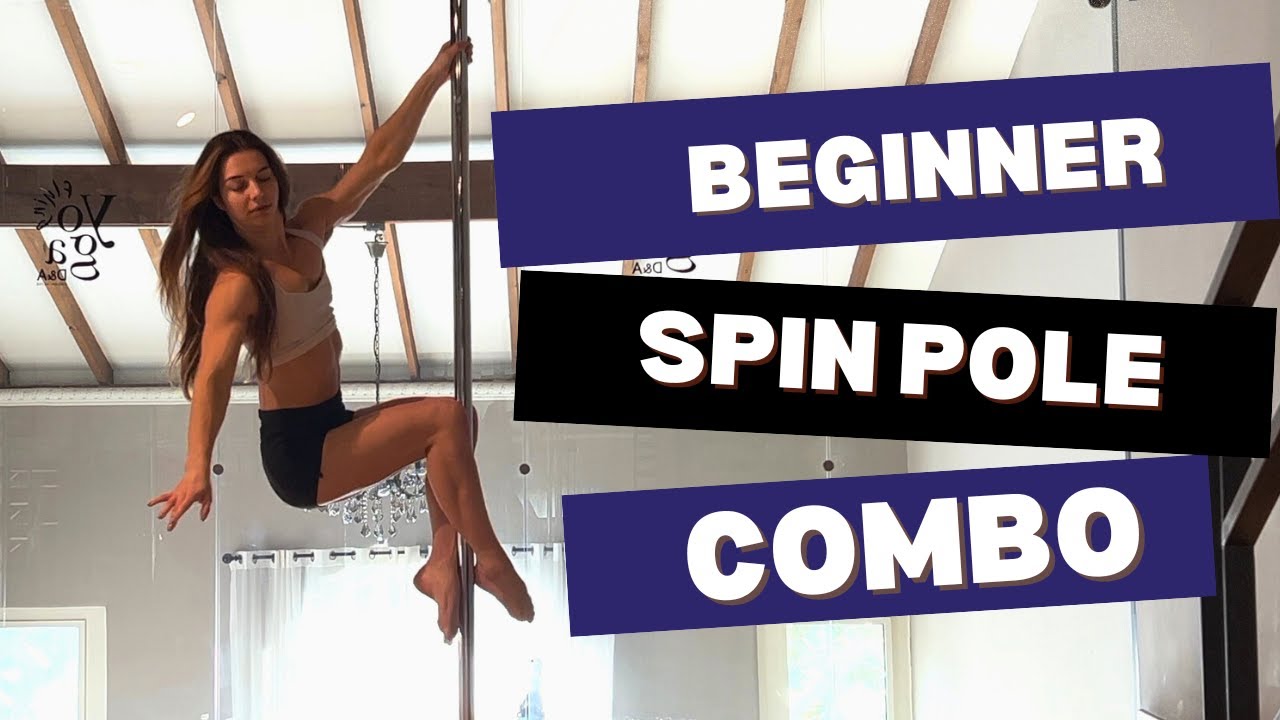 Beginner Spin Pole Combo | Simple & Flowy Routine